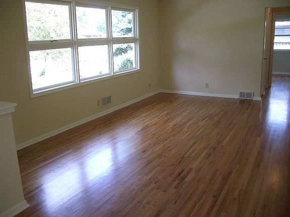 Newly finished hardwood floors!
