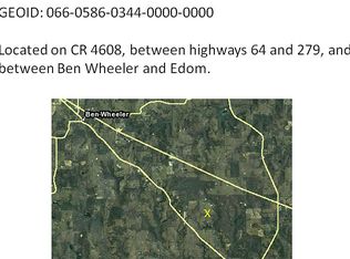 0850 Van Zandt County Road 4608, Ben Wheeler, TX 75754