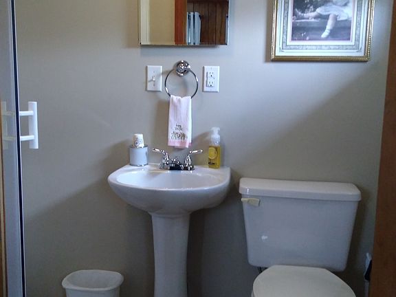 New second bathroom.