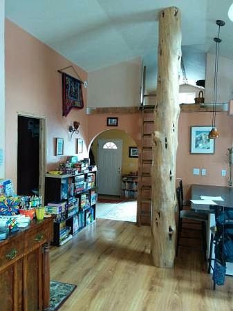 view into living room