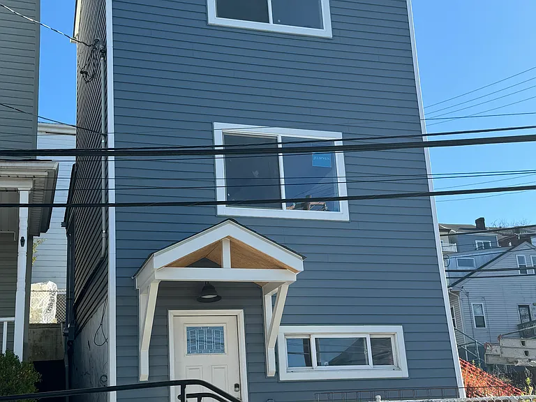 front view of the house
