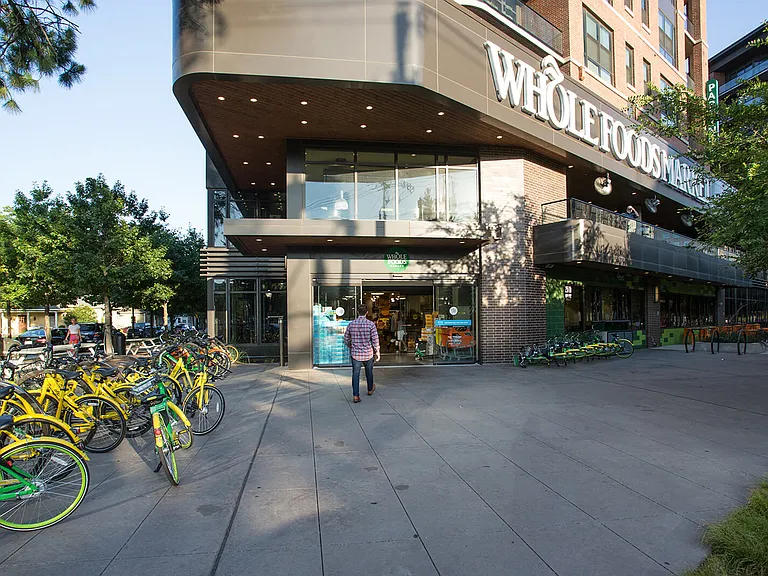 Whole Foods is nearby