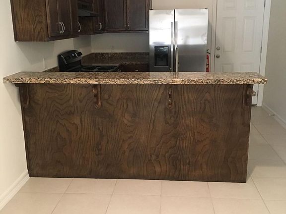 Granite Counter tops and Ash Cabinets