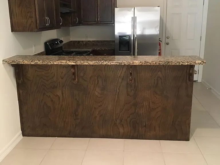 Granite Counter tops and Ash Cabinets