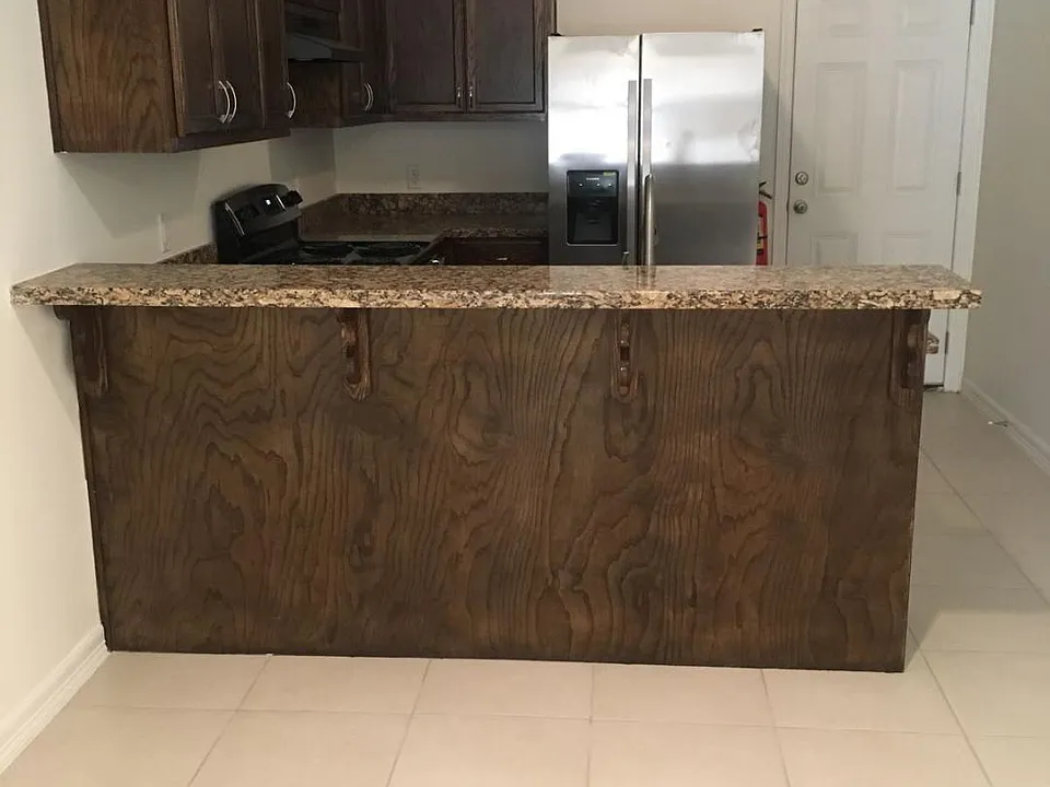 Granite Counter tops and Ash Cabinets