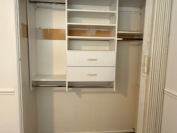 Closet in Master Bedroom