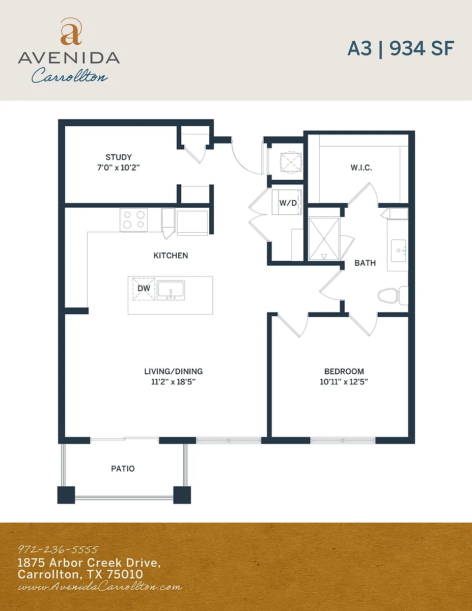 Floor plan A3B