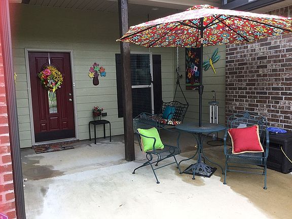 Covered front porch