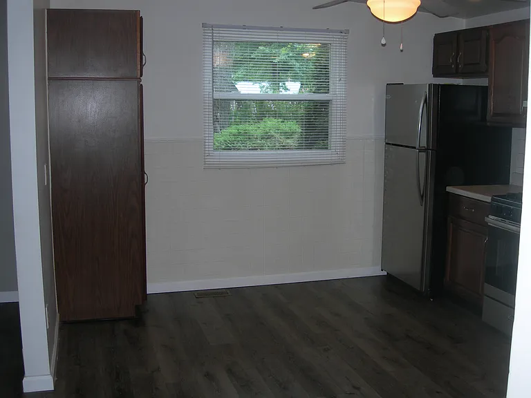 Large eat-in kitchen.