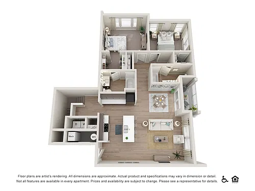 Floor plan 2X2 1205