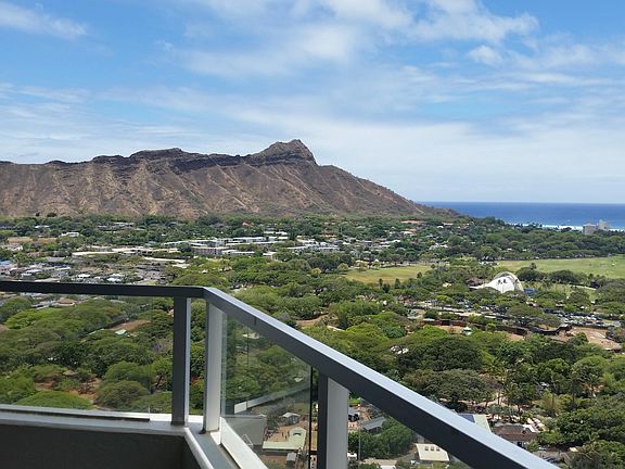 Balcony view of the Diamond Head