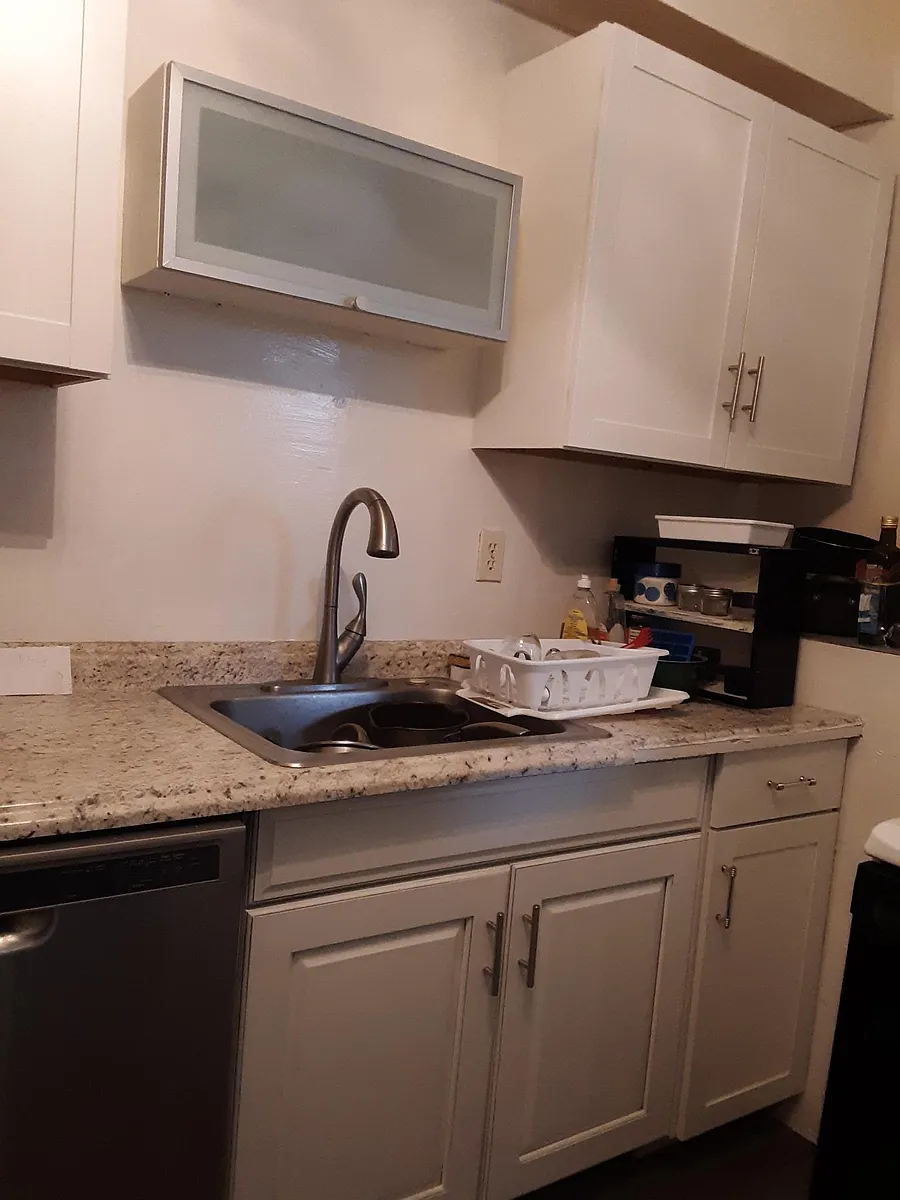 Apt 1 - kitchen - new cabinets - 523 E State St #1