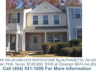1015 Whitestone Rdg, Alpharetta, GA 30005