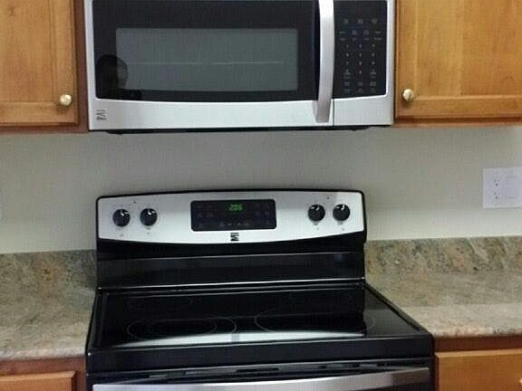 Beautiful oven and microwave