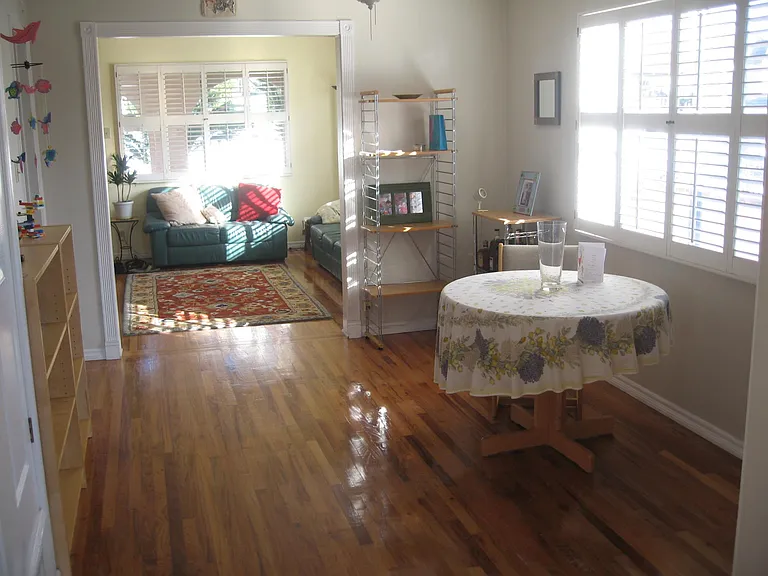 Downstairs Dining Room and living Room