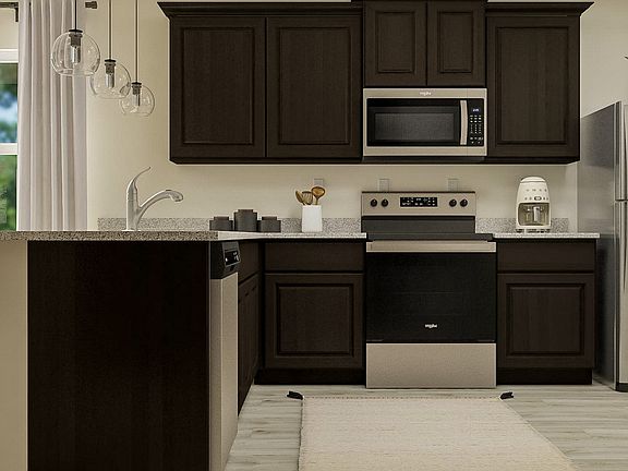 Stunning kitchen. These images may be representative and include after market items.