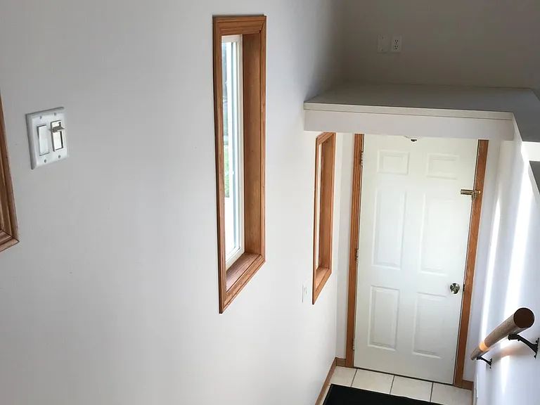 Stairwell to Back Door - Off Kitchen & Living Room