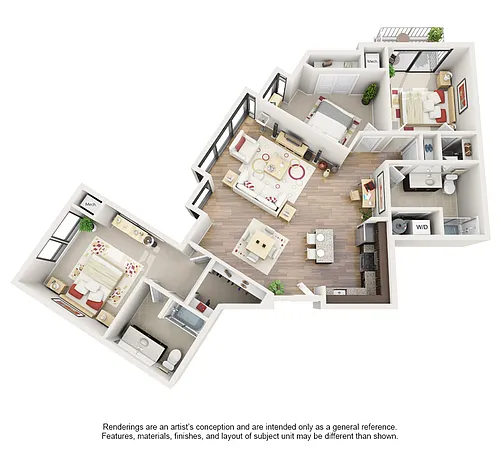 Floor plan The Banbury