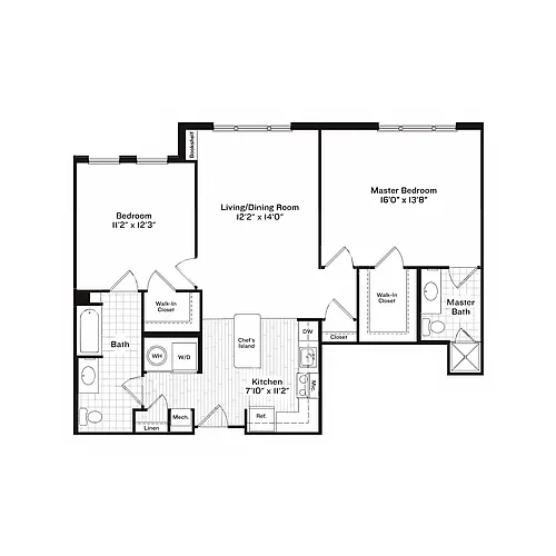 Floor plan Flagship 5