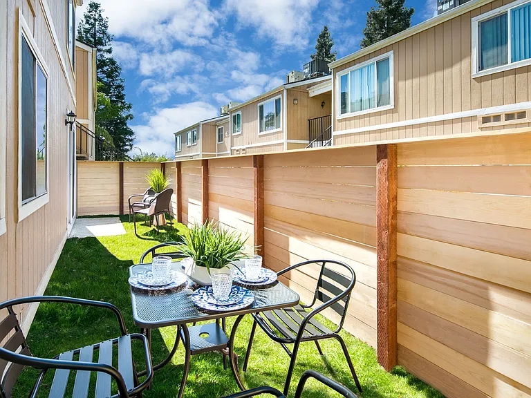 Patio and Yard