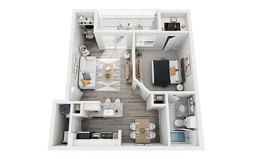 Floor plan A2C