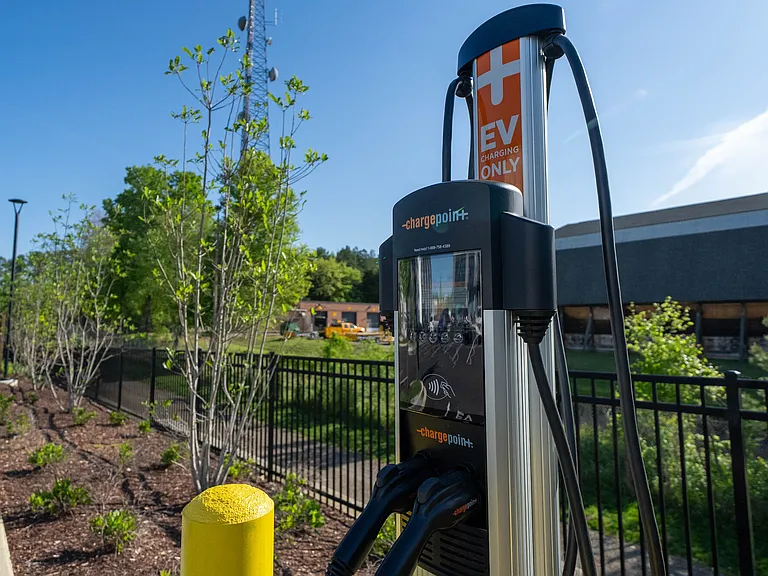 EV Charger near Dog Park