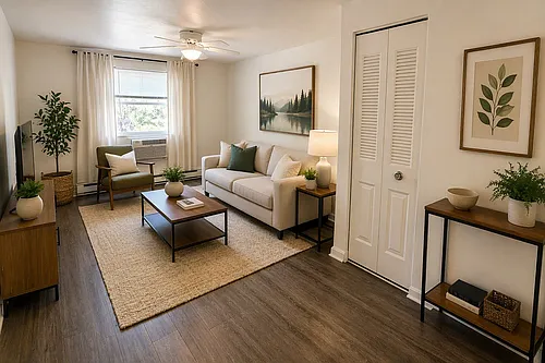Floor plan Coventry 1 Bedroom Lower