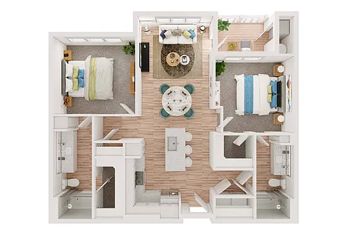 Floor plan B1