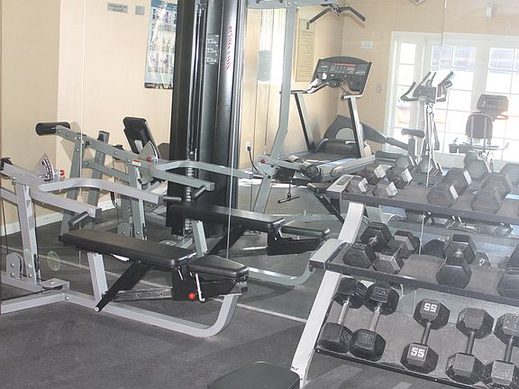 Convenient Gym within walking distance from property