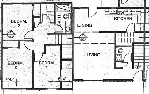 Floor plan 3 Bedroom