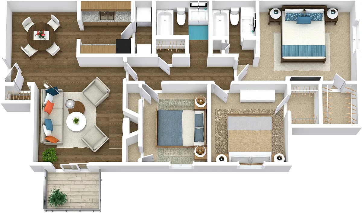 Floor plan C1U