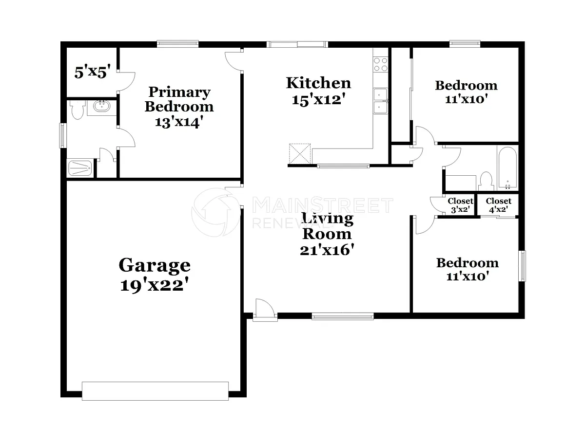 Floor Plan - 2630 Canoe Ln