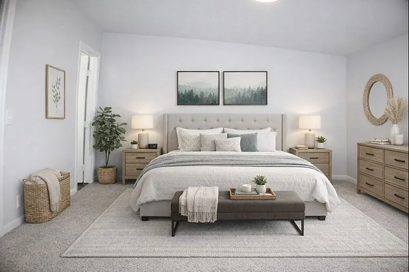 3 Bed Master Bedroom - Wood Springs