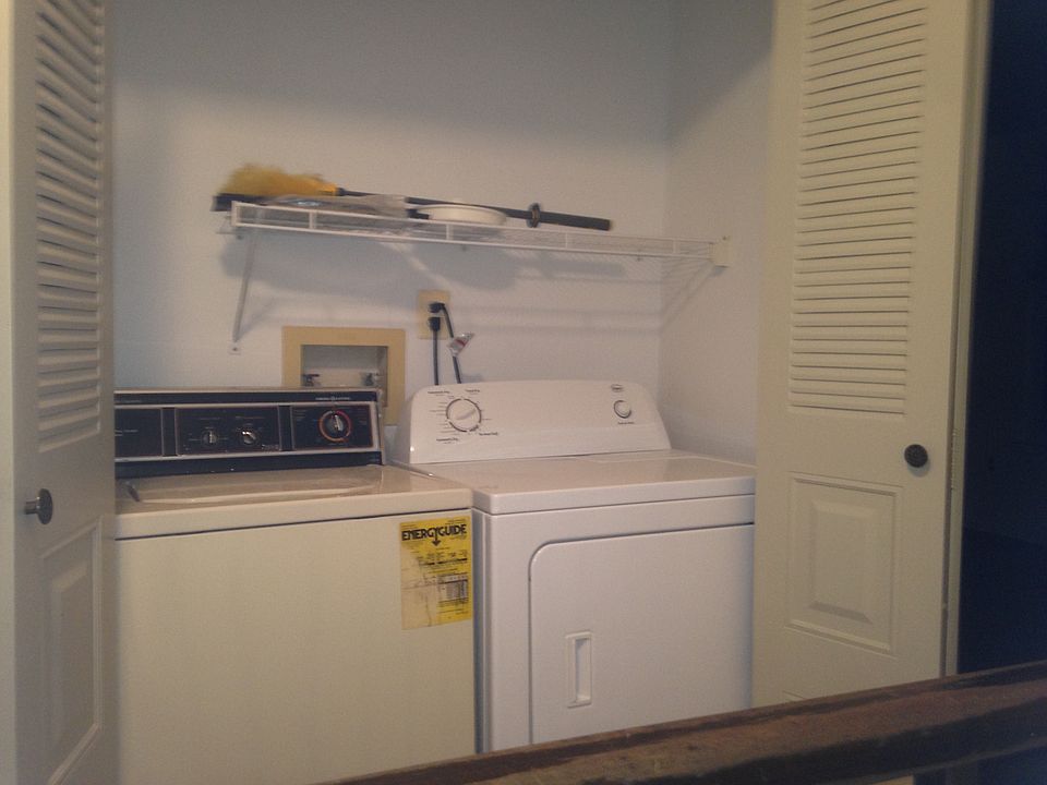 Washer Dryer in unit