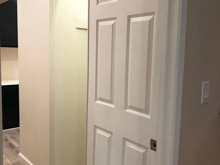 Hallway storage closet
