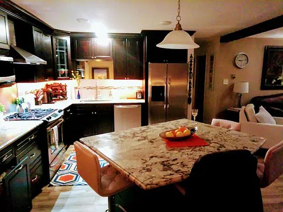 Recently Remodeled Kitchen with Gas Stove