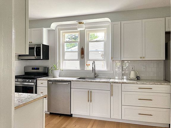 Kitchen with natural light