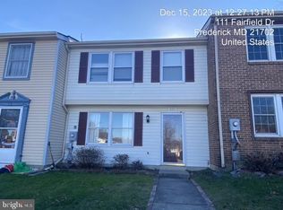 111 Fairfield Dr, Frederick, MD 21702