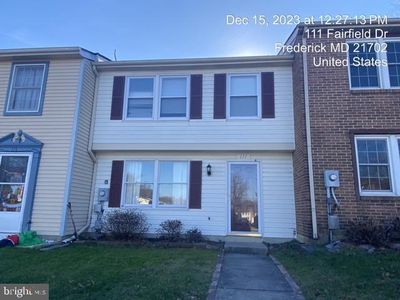 111 Fairfield Dr, Frederick, MD, 21702