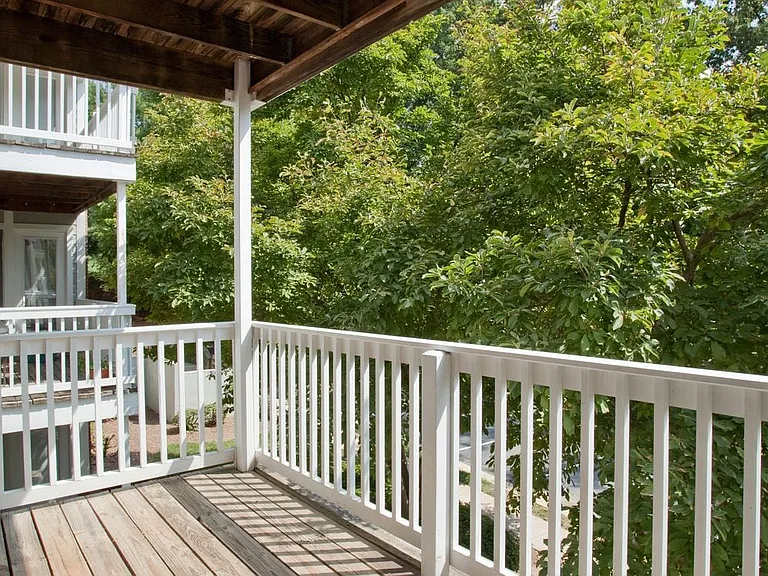 Spacious, private balcony