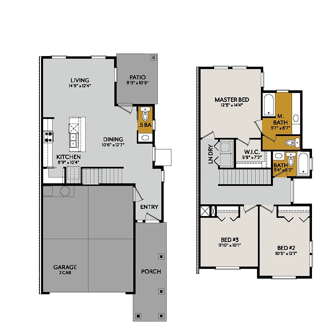 Floor plan TH-C2.5A