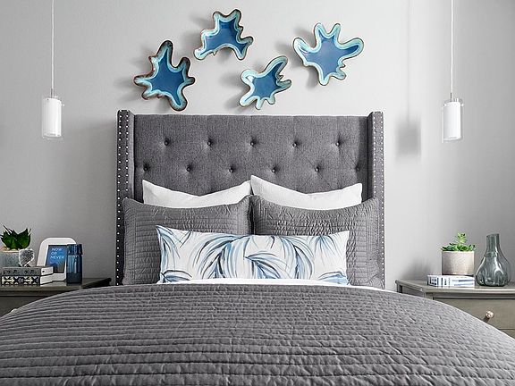 Plan 6 Model Home Bedroom 2