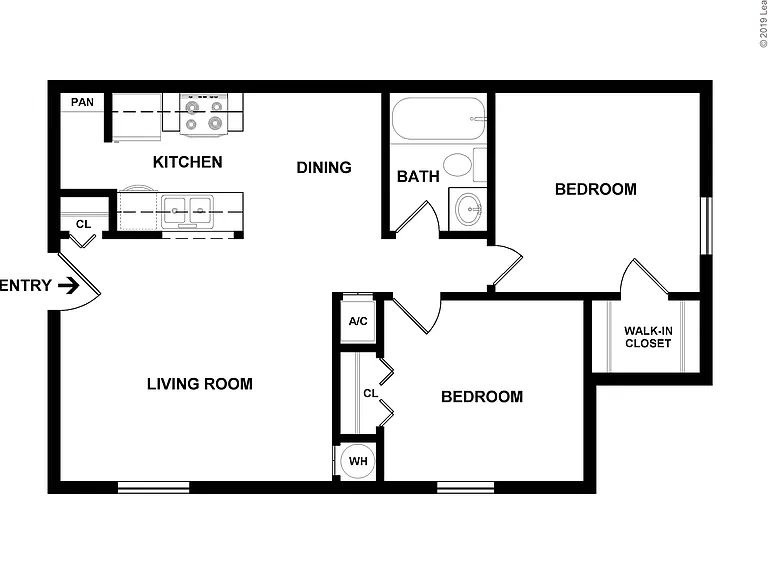 Hamilton Lake: Beds - 2: Baths - 1: SqFt Range - 753 to 753