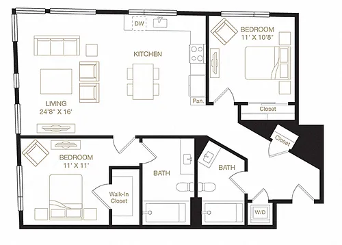 Floor plan Claremont