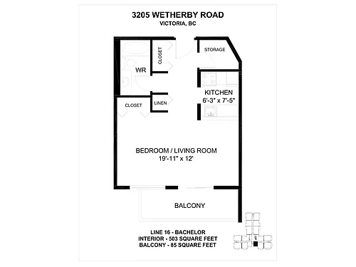 Floor plan A116
