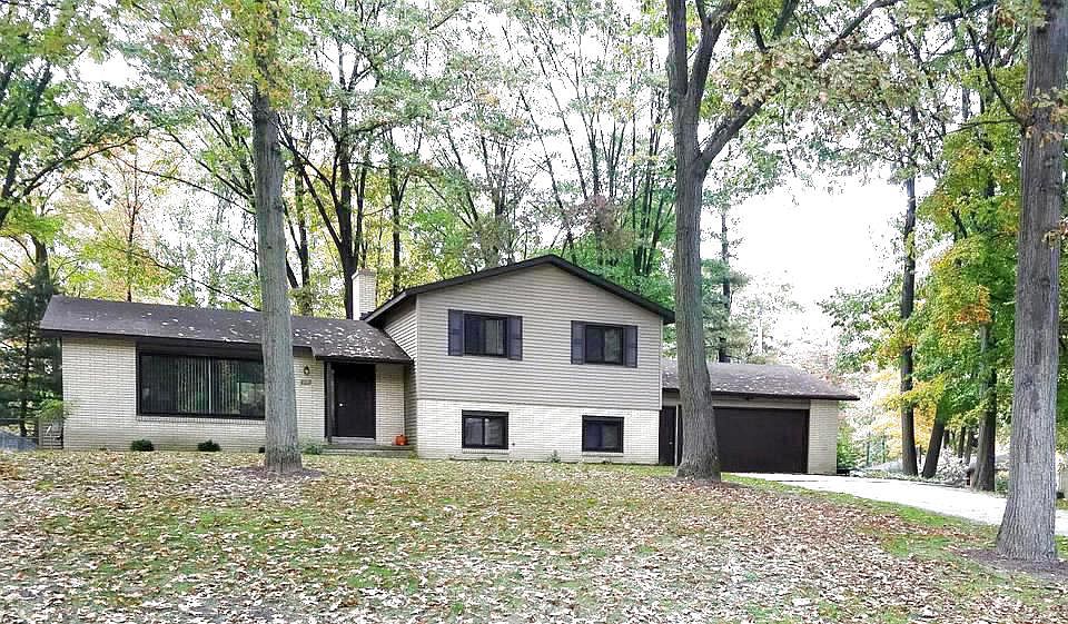 Completely remodeled house on a hill...Great family neighborhood. Main living area opened up to make