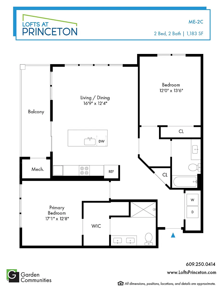 Floor plan $2.88/sq.ft. - ME-2C