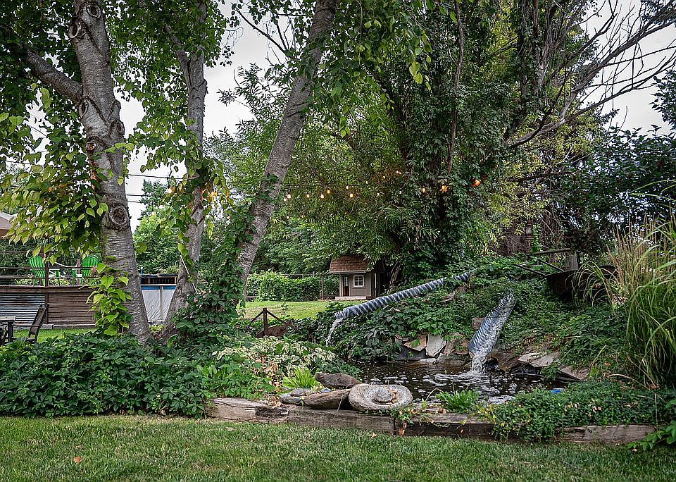 Mature Landscaping/pond view