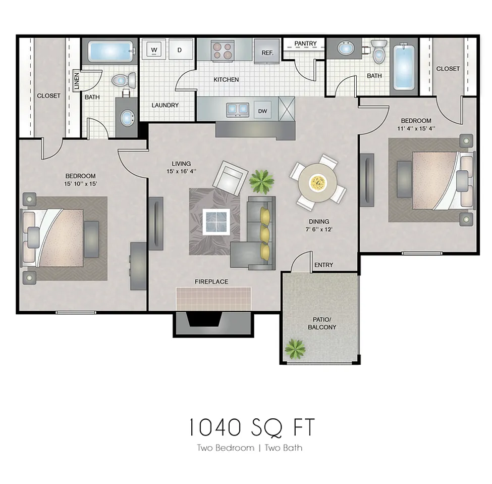 Floor plan B3