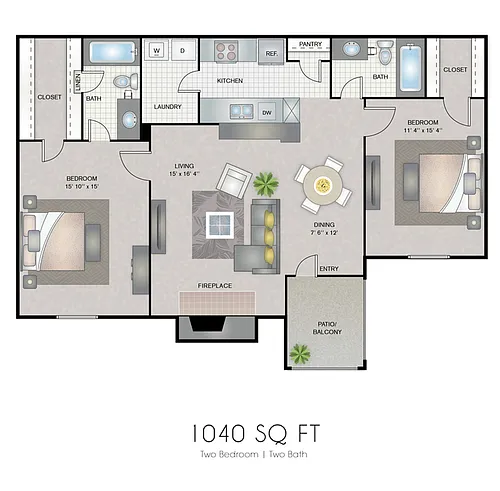 Floor plan B3